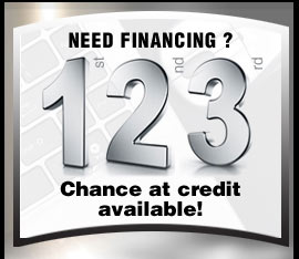 Financing available at O.B.K. Automobiles Financing