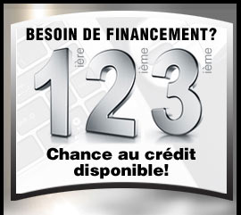Financement disponible chez O.B.K. Automobiles Financement