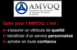 AMVOQ, Association des marchands de véhicules d'occasion du Québec AMVOQ